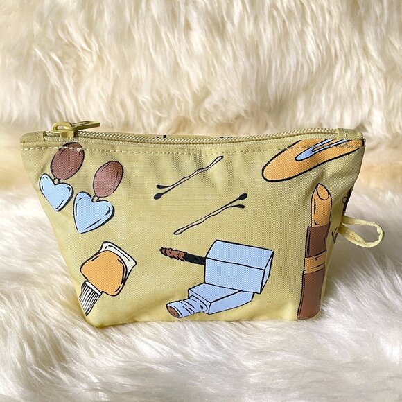 NWOT Baggu Go Pouch Small - Get Ready With Me (Butter) - Picture 2 of 5